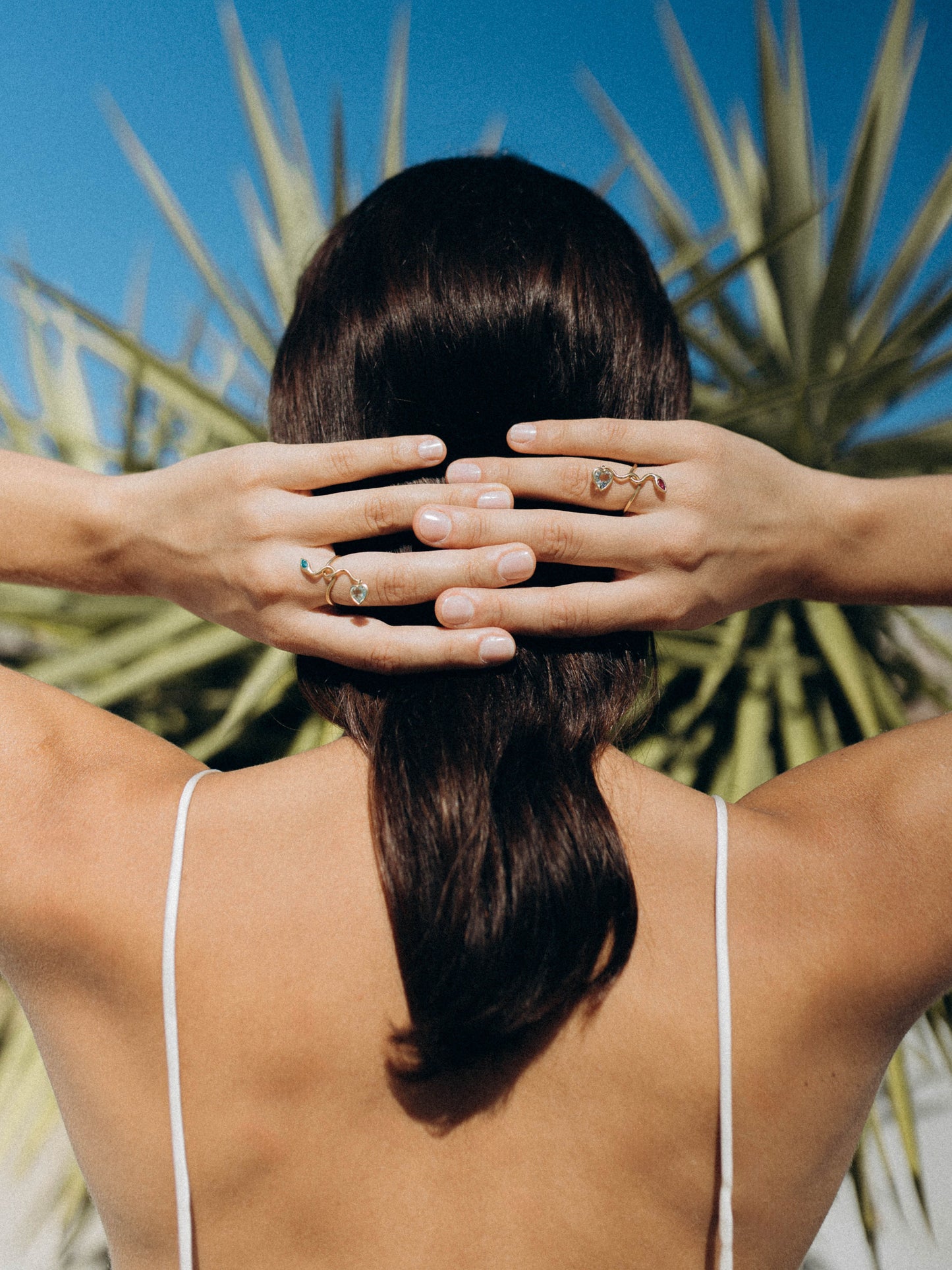 BAGUE SERPENT AVEC COEUR